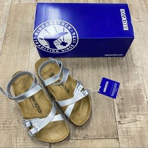 (BR9) Birkenstock Blanca In Silver